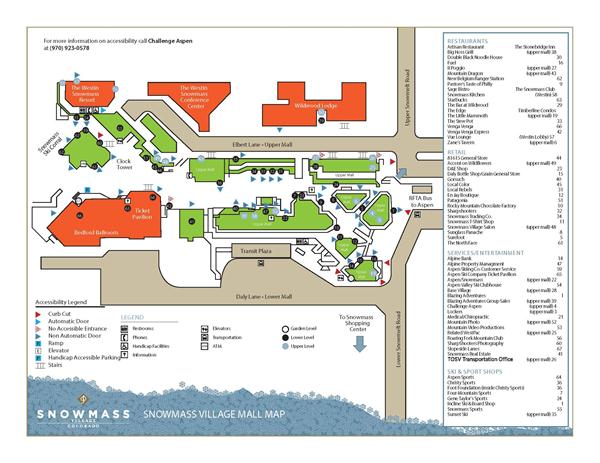 Accessibility Map - Mall 